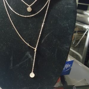 Triple Gold Necklace